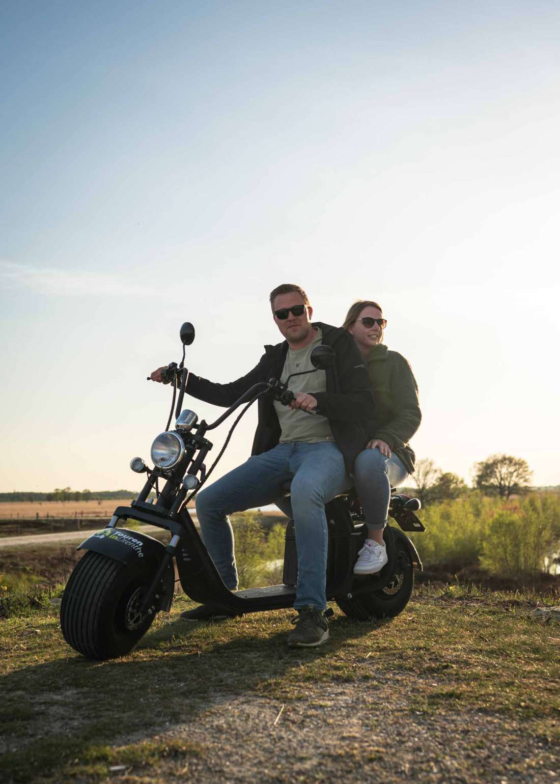 foto bij E chopper voor 2 personen huren