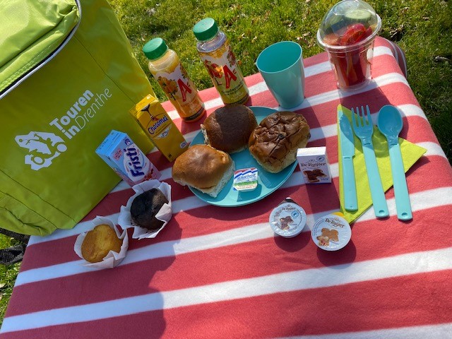 Kindertas - picknick in Bargerveen