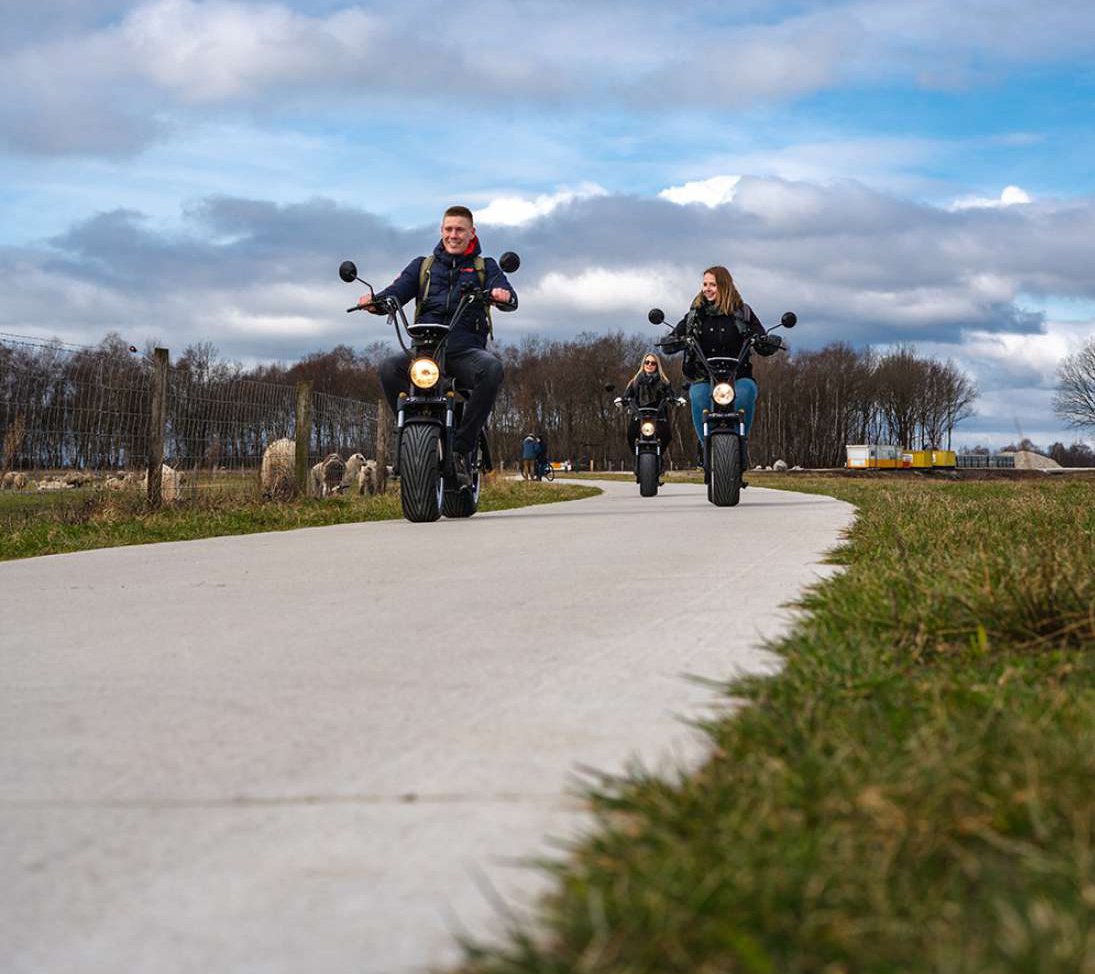 staande foto in natuur 2 e-choppers