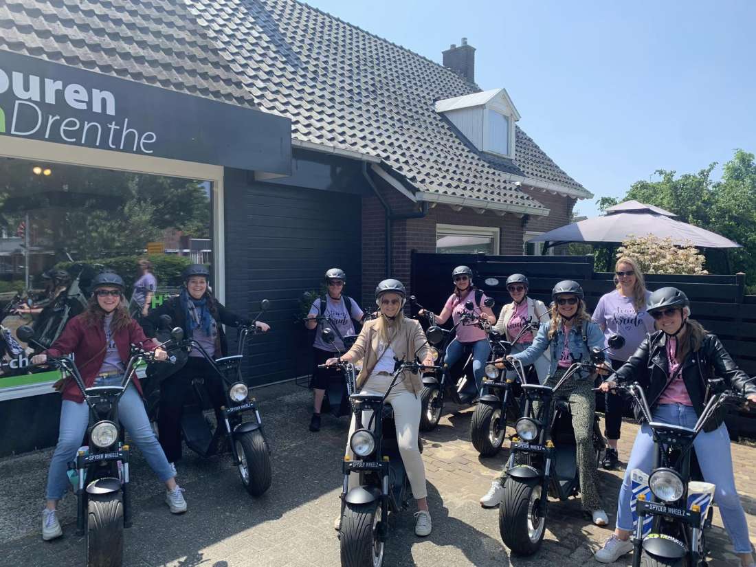 vrijgezellenfeest dames e chopper rijden bargerveen